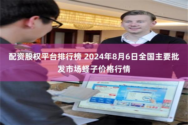 配资股权平台排行榜 2024年8月6日全国主要批发市场蛏子价格行情