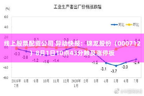 线上股票配资公司 异动快报：锦龙股份（000712）8月1日10点43分触及涨停板