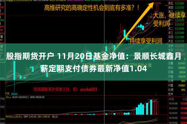 股指期货开户 11月20日基金净值：景顺长城鑫月薪定期支付债券最新净值1.04