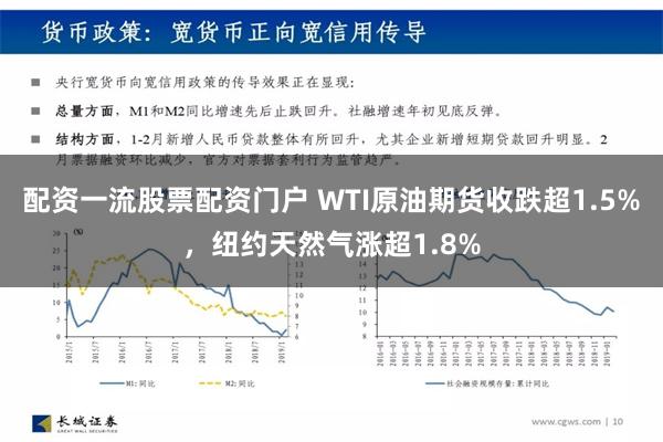 配资一流股票配资门户 WTI原油期货收跌超1.5%，纽约天然气涨超1.8%